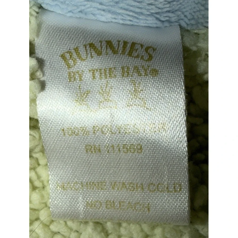 Bunnies by the Bay Frog‎ My Dreams Have Wings Green Baby Blanket Security 36x36
